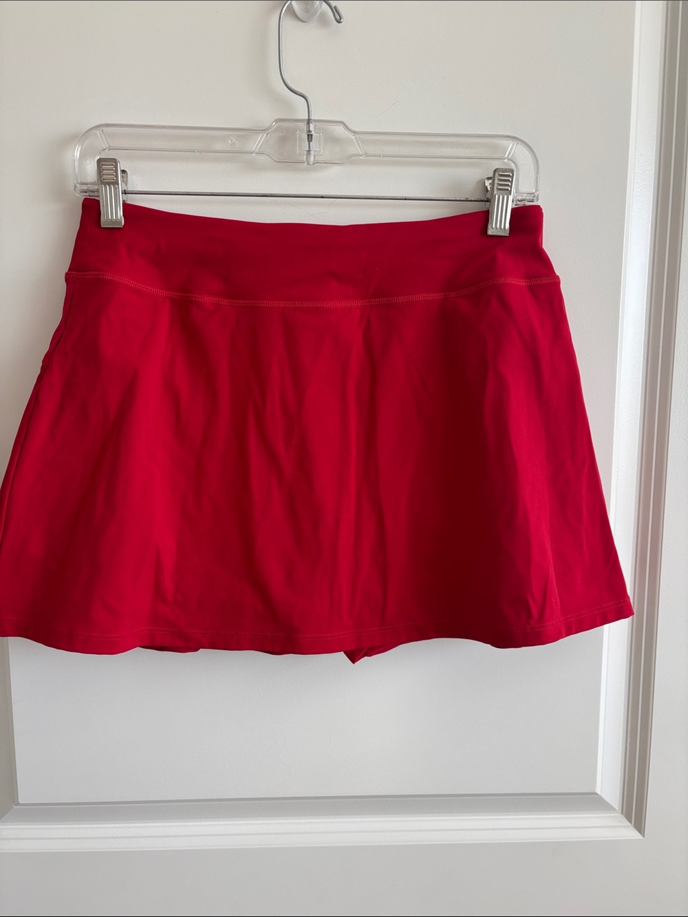 Women's Red Athletic Skort - Classic Activewear